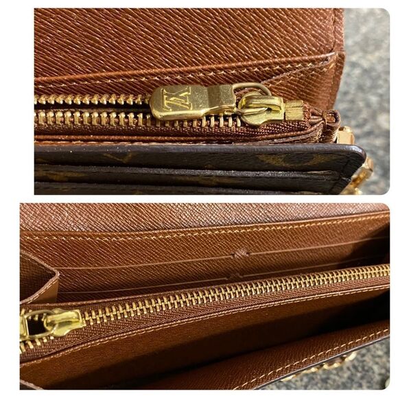 LOUIS VUITTON Monogram Sarah Wallet to Crossbody Shoulder Bag 💼 CT0046 - Picture 8 of 16